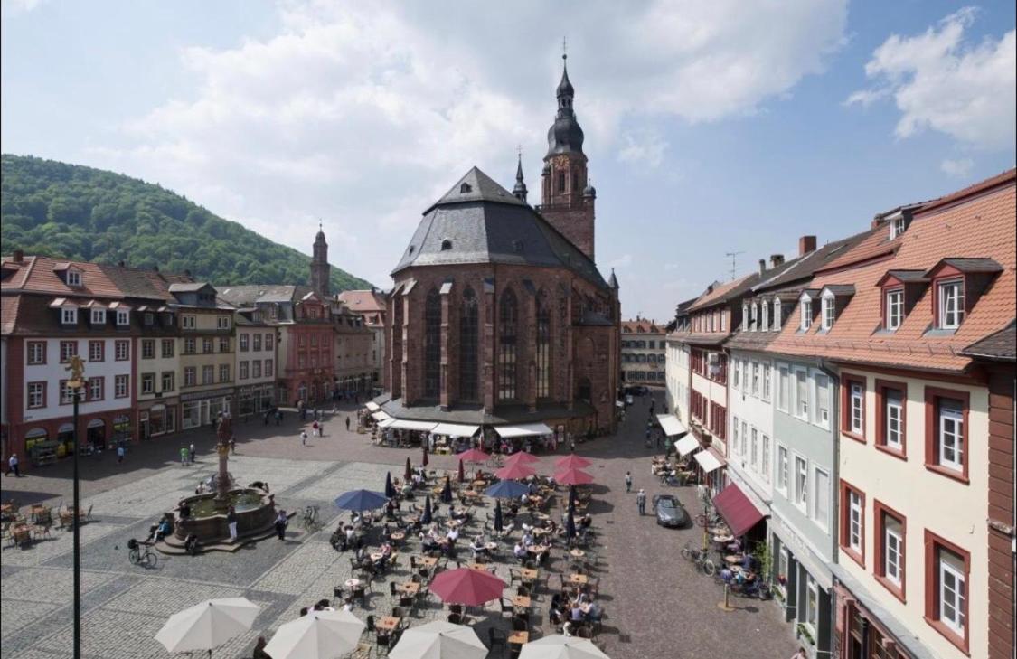 Philosophen Und Neckarblick Apartment Heidelberg Exteriér fotografie